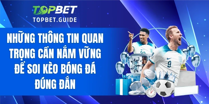 Những thông tin quan trọng cần nắm vững để soi kèo bóng đá đúng đắn